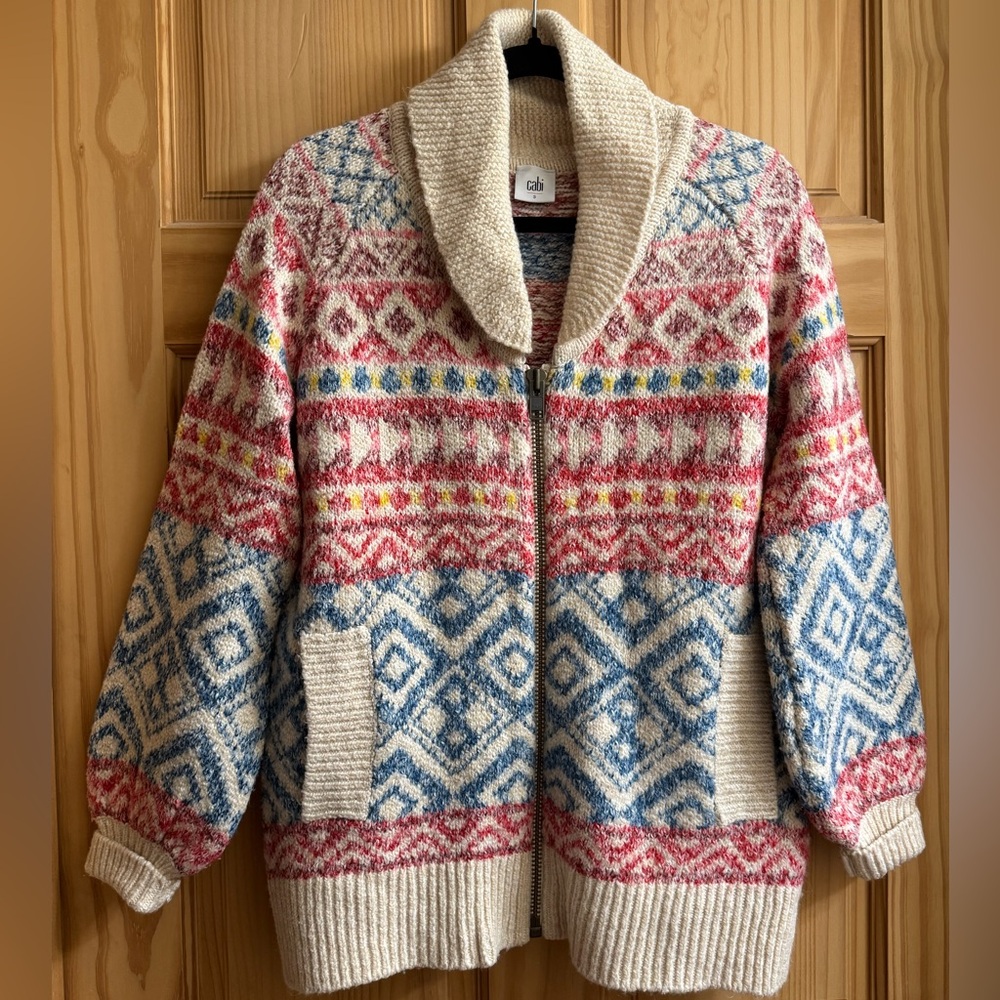 CAbi Zip-front Cardigan